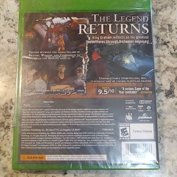 Xbox One Video Game King's Quest the Complete Collection - Picture 2 of 4